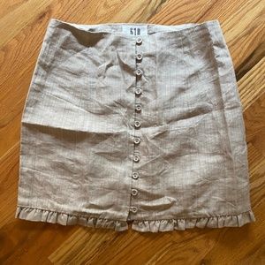 Boutique Beige Skirt